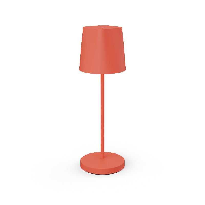 Lampe de table LED sans fil Ava terracotta pour intérieur et extérieur.